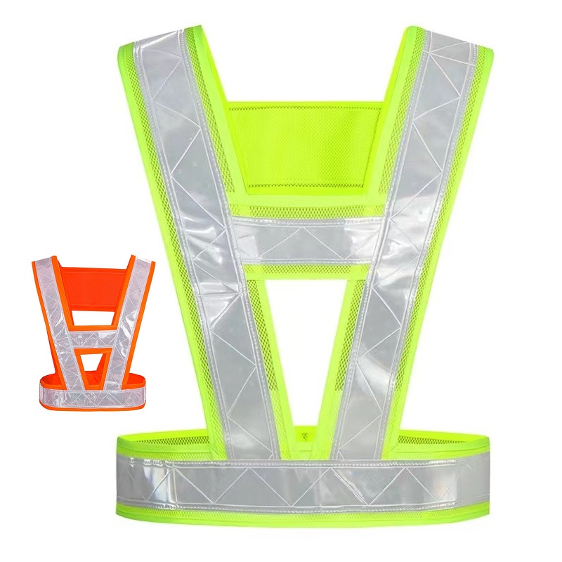 Reflective Jacket Running - Unisex High Visibility Reflective Vests Belt