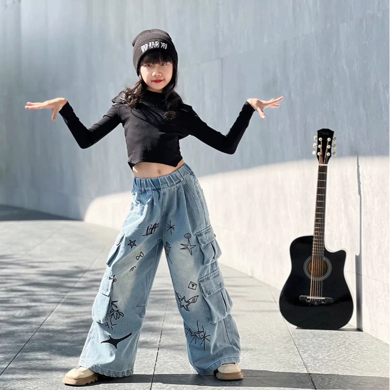 Street Fashion Dance - Girls' Jazz Dance Costumes, Runway Shows,