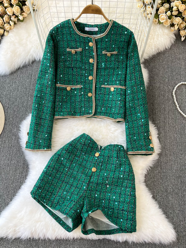Street Fashion Clothes - Autumn Winter Lady Two Piece Outfit