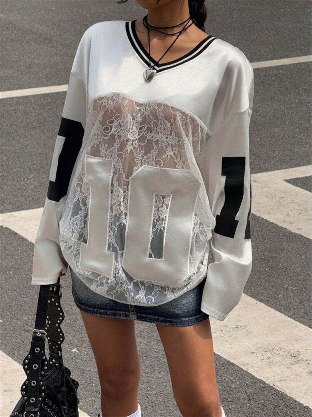 Street Summer Fashion - 2026 New Summer Y2K Perspective Lace