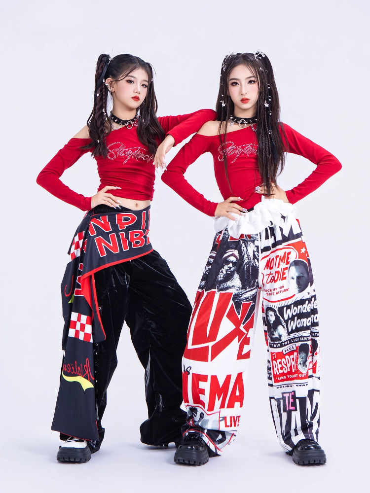 Street Fashion Dance - New Girls Hip Hop Dance Costume