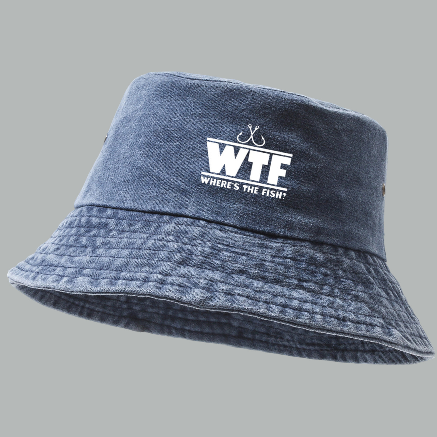 Street Fashion Vibes - 1 Vintage-style Adjustable Bucket Hat with