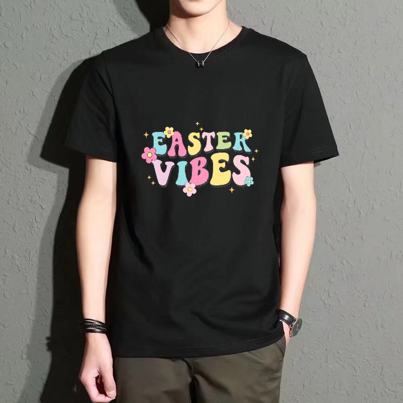 Men's Black Round-Neck Short-S – Street Fashion Vibes Bewertung und Preis