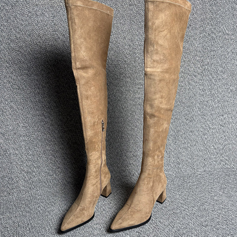 Winter Fashion Pointed Toe Wom – Street Fashion Female Bewertung und Preis