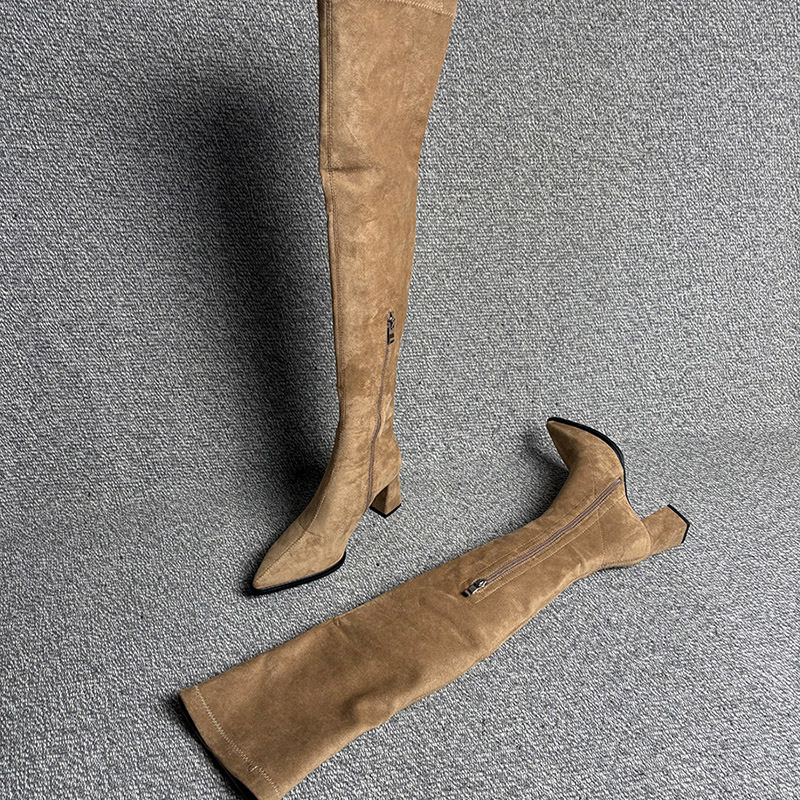 Winter Fashion Pointed Toe Wom – Street Fashion Female Bewertung und Preis