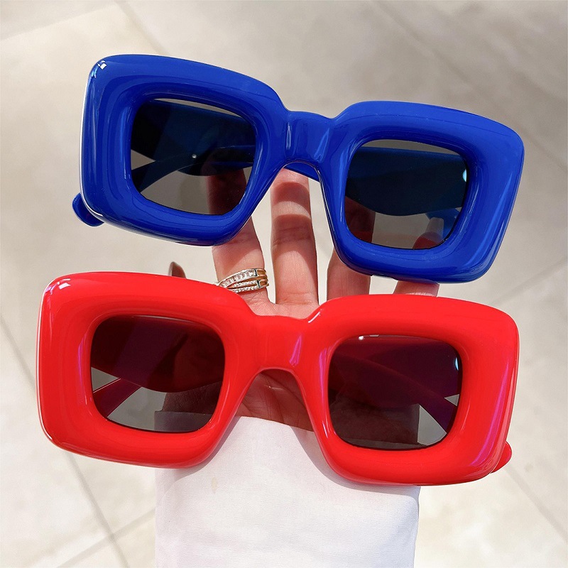 New Women Square Sunglasses Fe – Street Fashion Glasses Bewertung und Preis