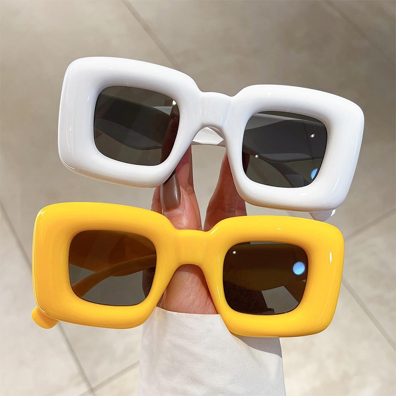 New Women Square Sunglasses Fe – Street Fashion Glasses Bewertung und Preis
