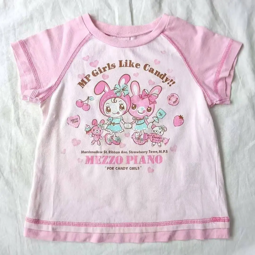 Vintage Kawaii Cute Short Slee – Street For Fashion Bewertung und Preis