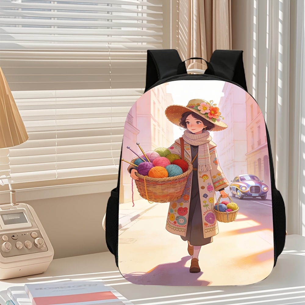 3pcs 2D Flat Backpack Three-Pi – Street Fashion China Beautiful Girls Bewertung und Preis