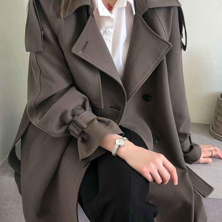 Brown Trench Women'S Fashionab – Street Fashion China Beautiful Girls Bewertung und Preis