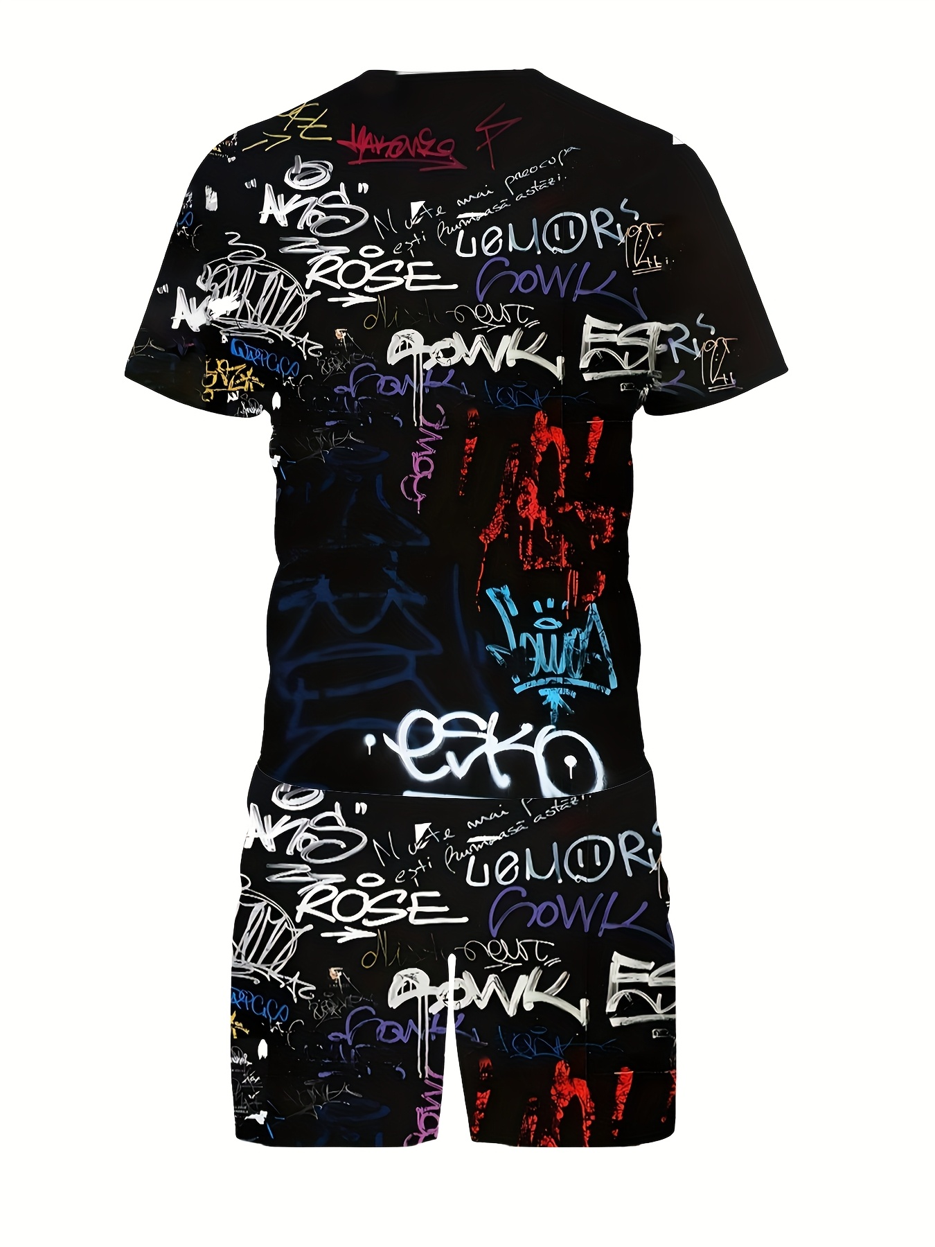 2026 Summer New Men's Short-Sl – Street Fashion For 2026 Bewertung und Preis