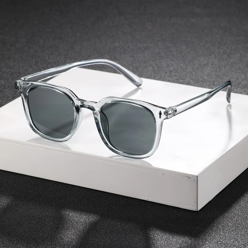 1PC Fashion Square Transparent – Street Fashion Glasses Bewertung und Preis