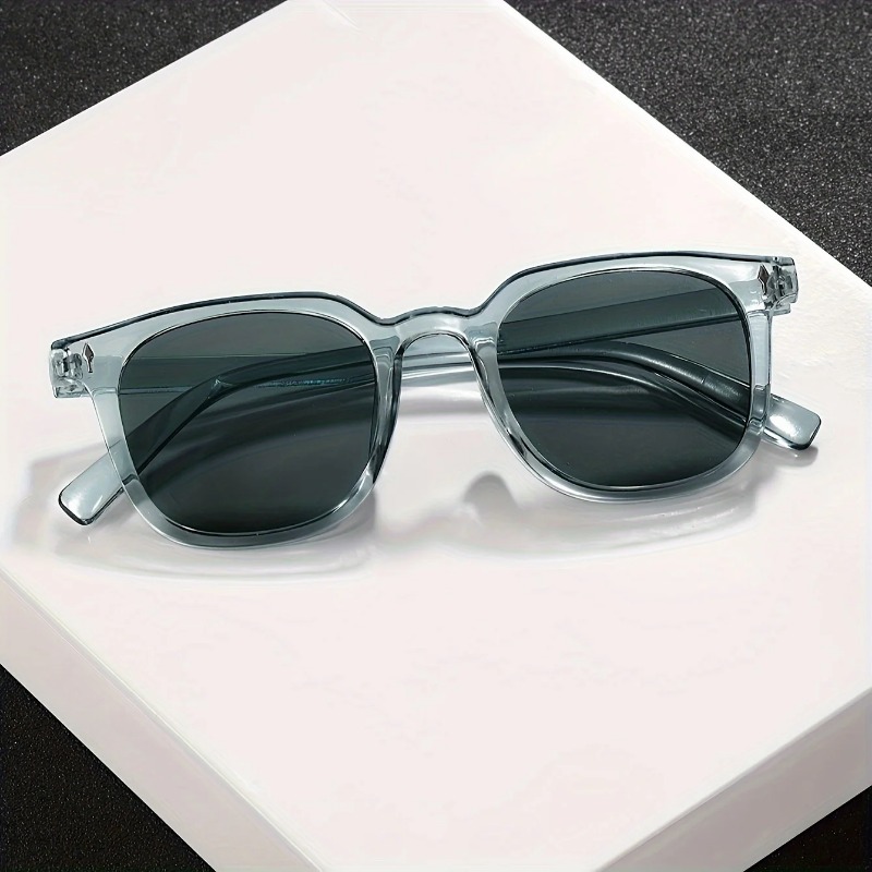 1PC Fashion Square Transparent – Street Fashion Glasses Bewertung und Preis