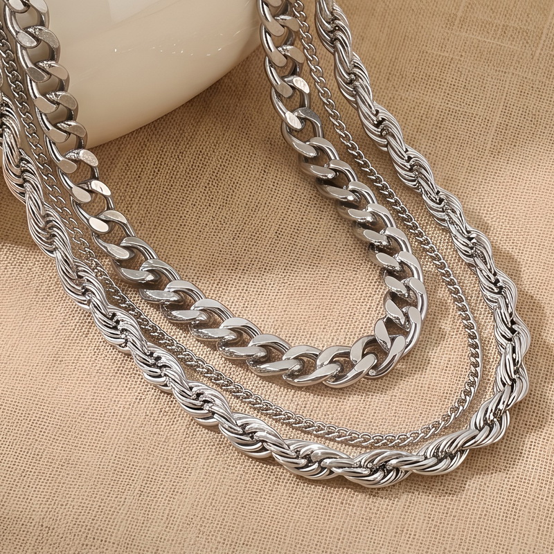 Stainless Steel Chain Cuban Li – Fashion Street Singapore Bewertung und Preis