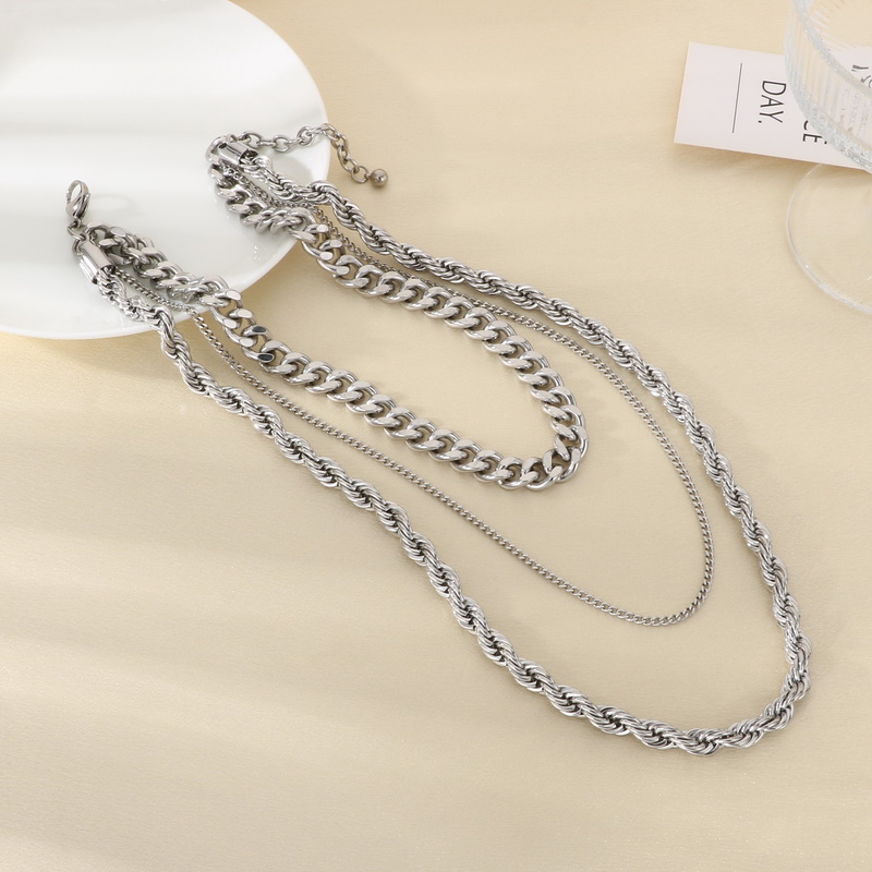 Stainless Steel Chain Cuban Li – Fashion Street Singapore Bewertung und Preis