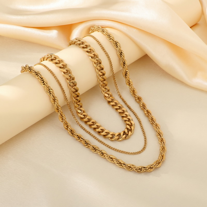 Stainless Steel Chain Cuban Li – Fashion Street Singapore Bewertung und Preis