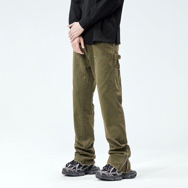 High Street Zipper Cargo Pants – Street Fashion Vibes Bewertung und Preis