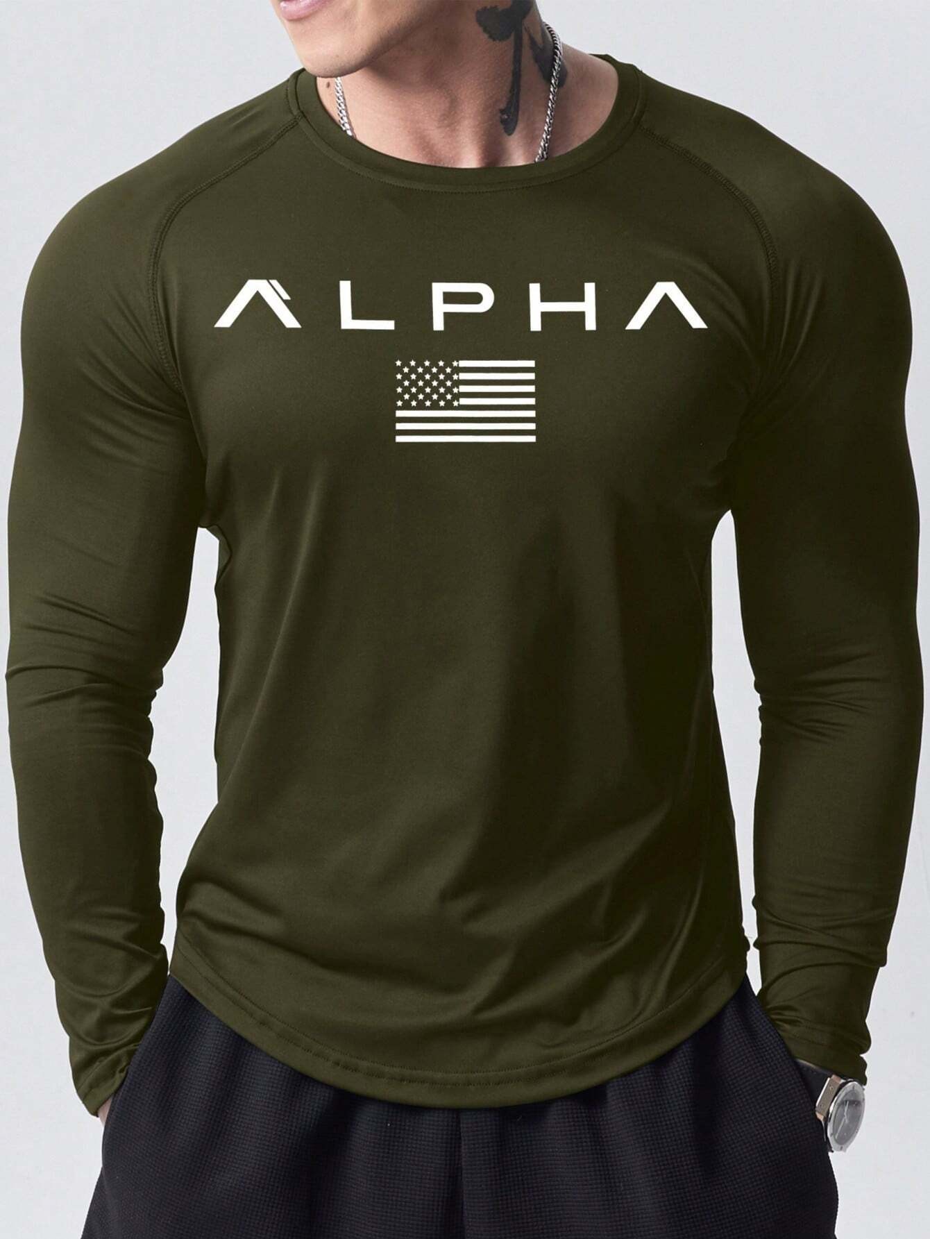 New men's long-sleeved T-shirt – Street For Fashion Bewertung und Preis