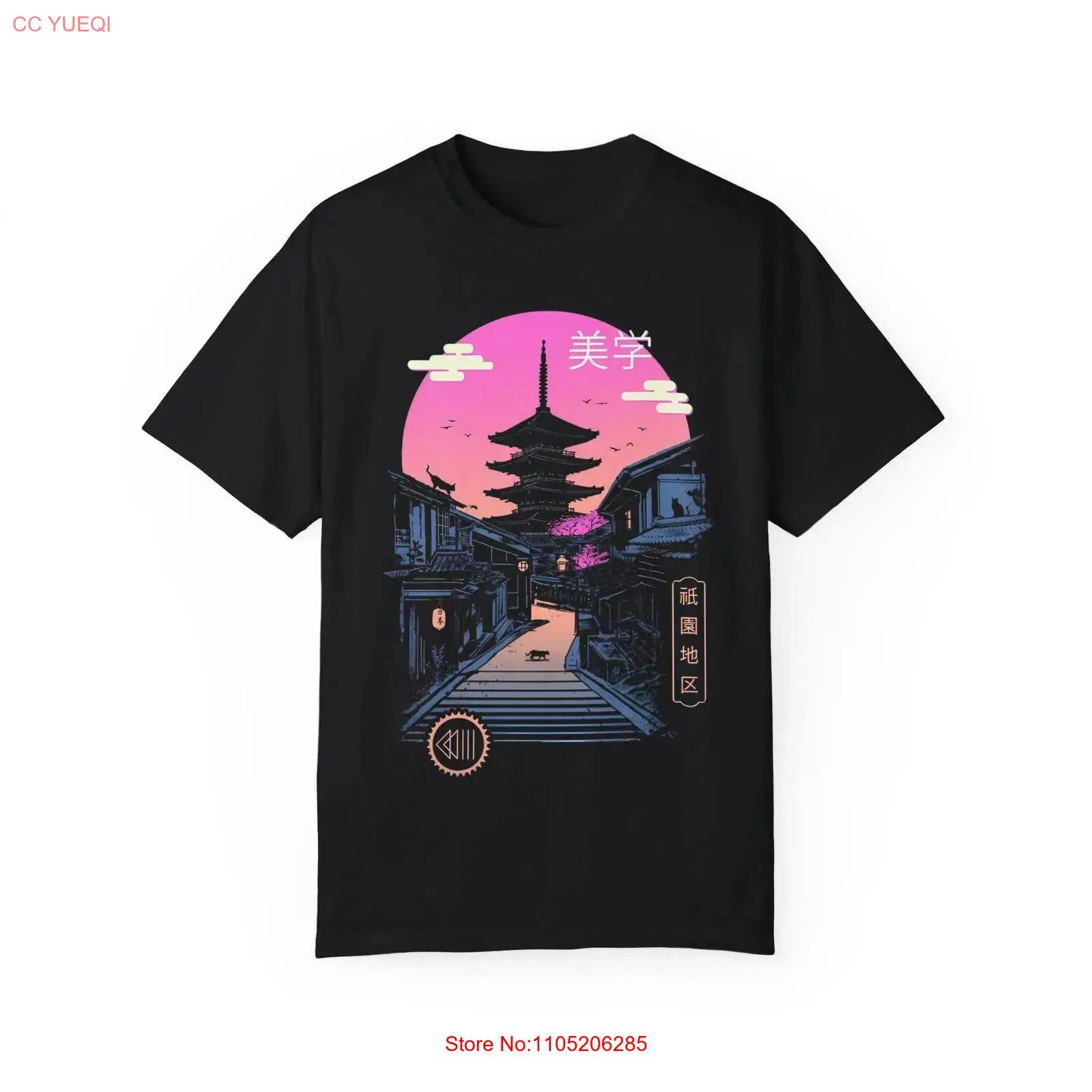 Neon Japan Street T Shirt Kyot – Street Fashion Kyoto Bewertung und Preis