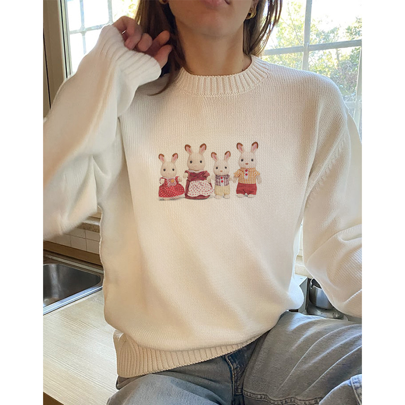 Spring Sweaters New Sweet Stre – Street Fashion Clothes Bewertung und Preis