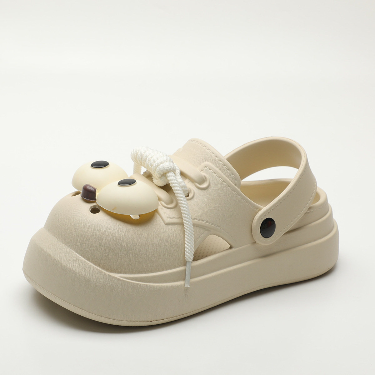 Cute DIY Big Eyes Fashion Clog – Street Fashion Female Bewertung und Preis