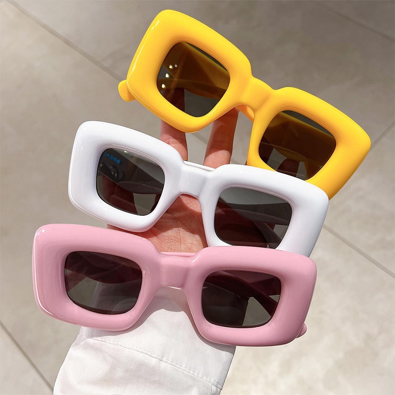 New Women Square Sunglasses Fe – Street Fashion Glasses Bewertung und Preis
