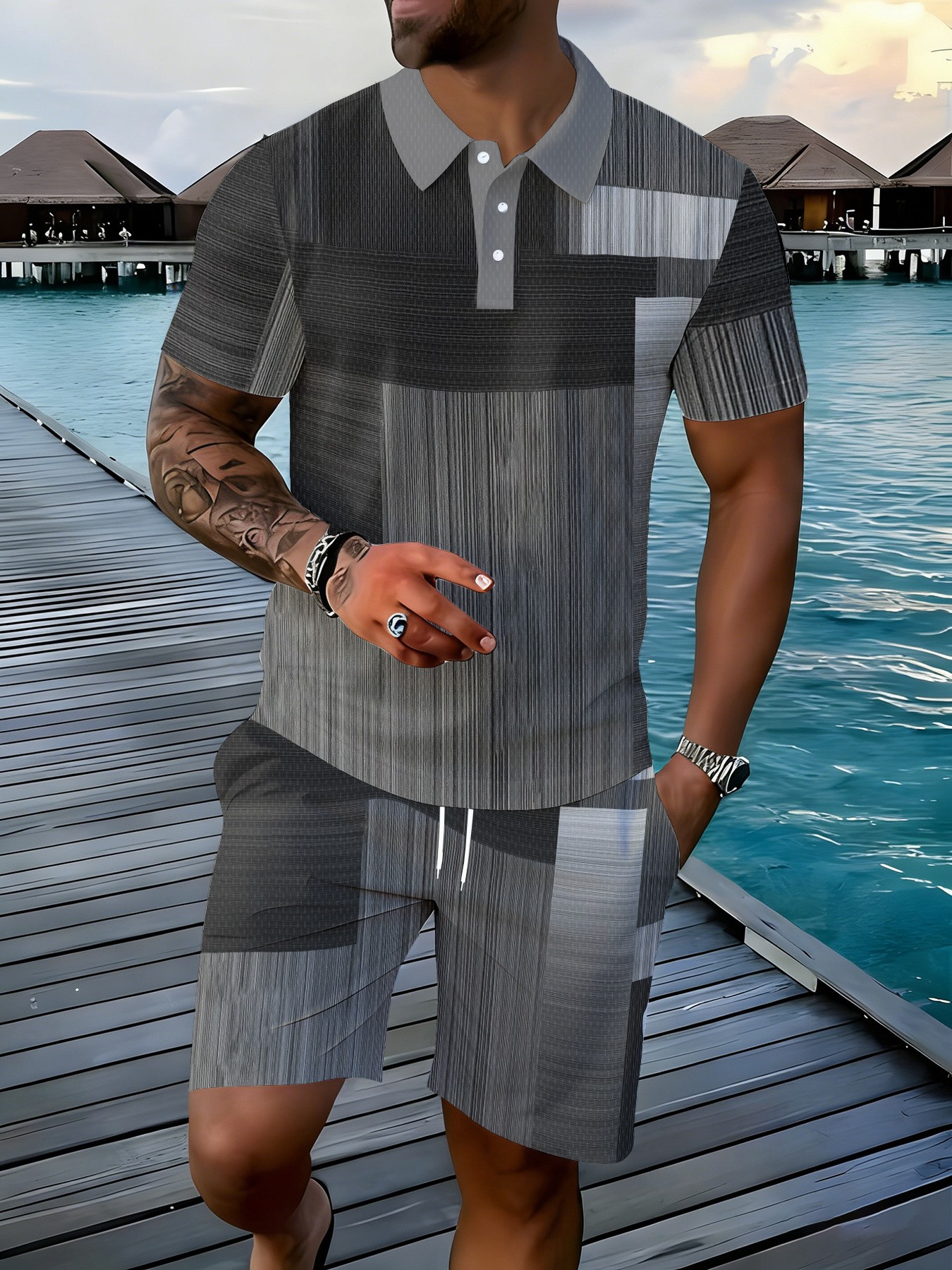 2026 Summer New Men's Polo Shi – Street Fashion For 2026 Bewertung und Preis