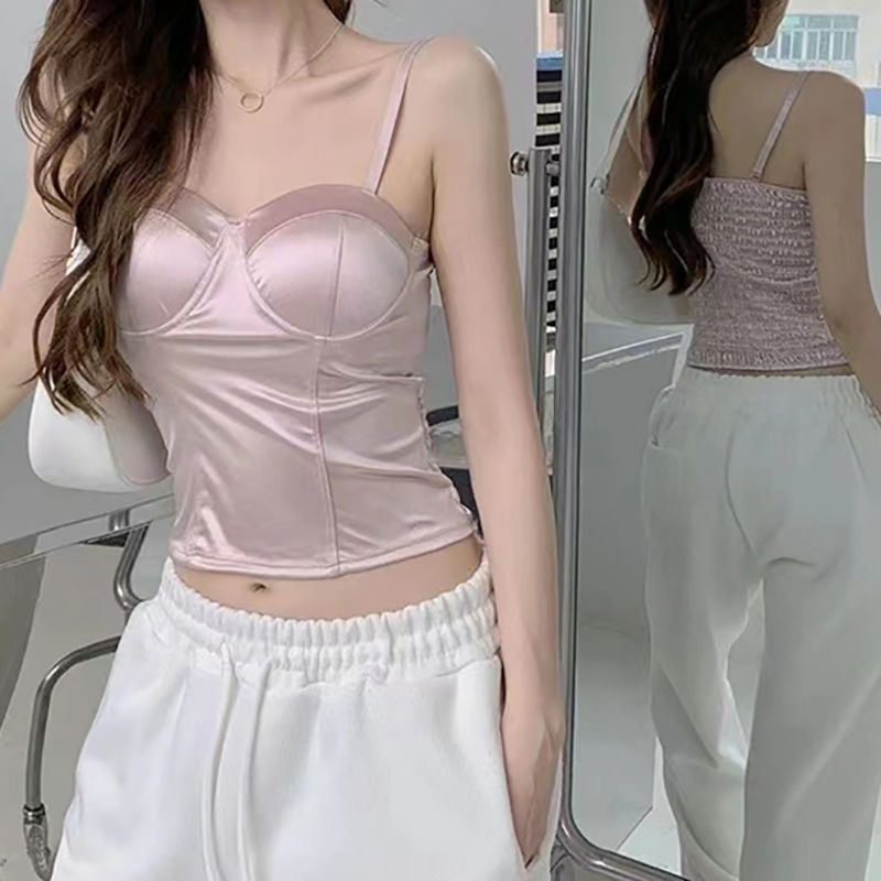 Camisole Women Summer Y2k Swee – Street Fashion Korean Girl Bewertung und Preis