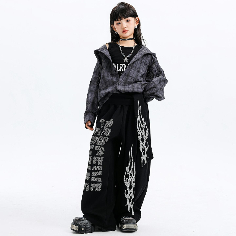 Girls Jazz Dance Costumes Hood – Street Fashion Dance Bewertung und Preis