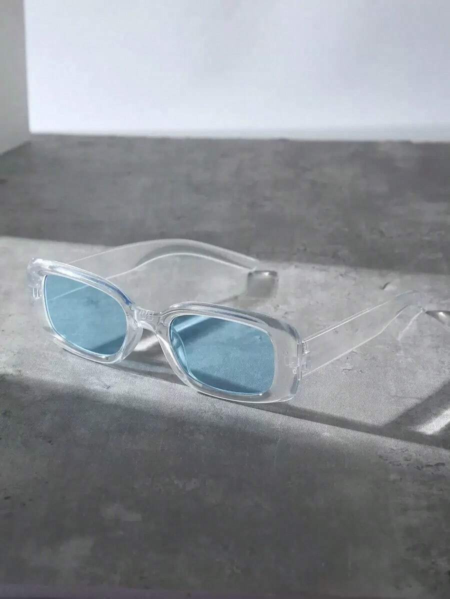 Unisex Red Square Frame Fashio – Street Fashion Glasses Bewertung und Preis