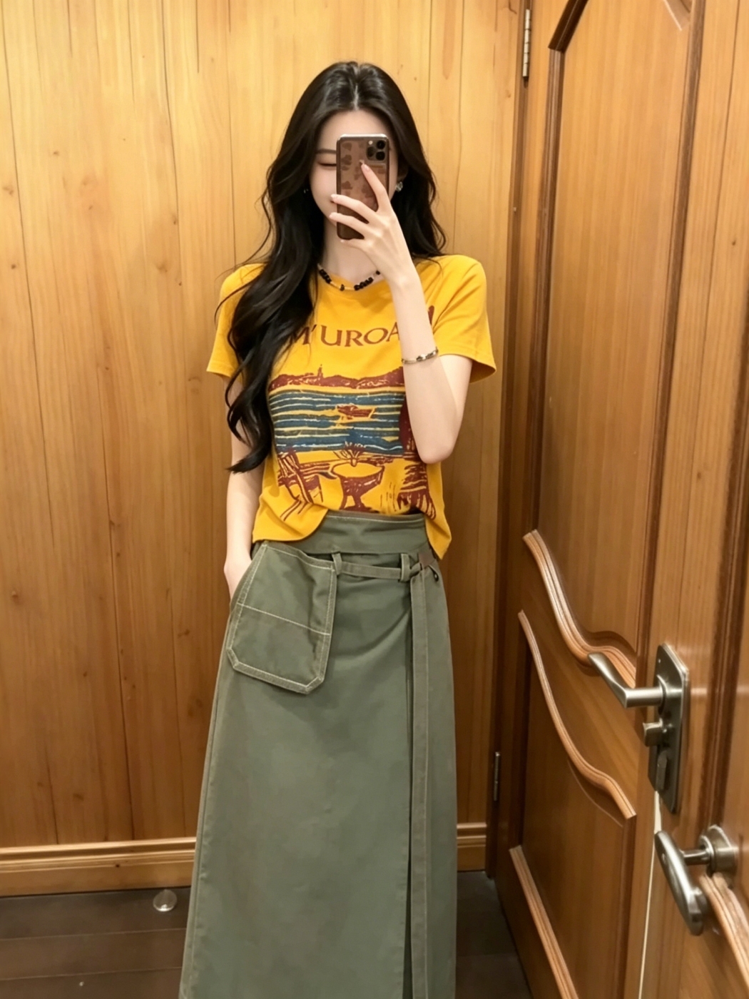 Retro Spicy Girl Print round N – Street Fashion Korean Girl Bewertung und Preis