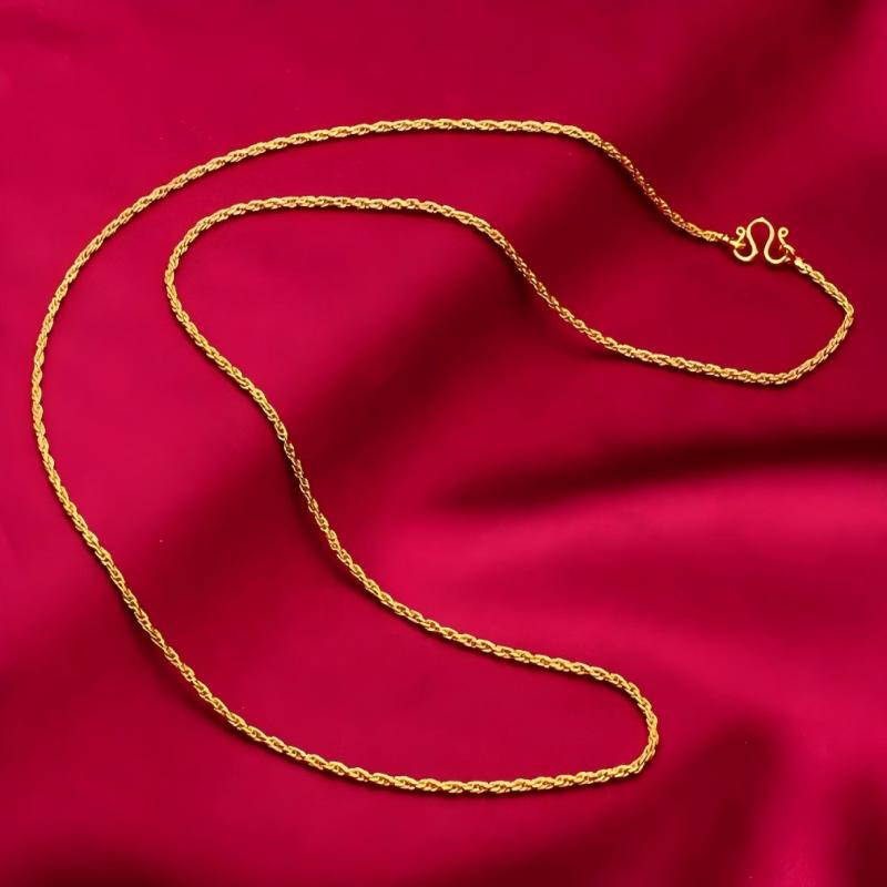 Hip Hop 2mm Twisted Rope 24K G – Fashion Street Singapore Bewertung und Preis