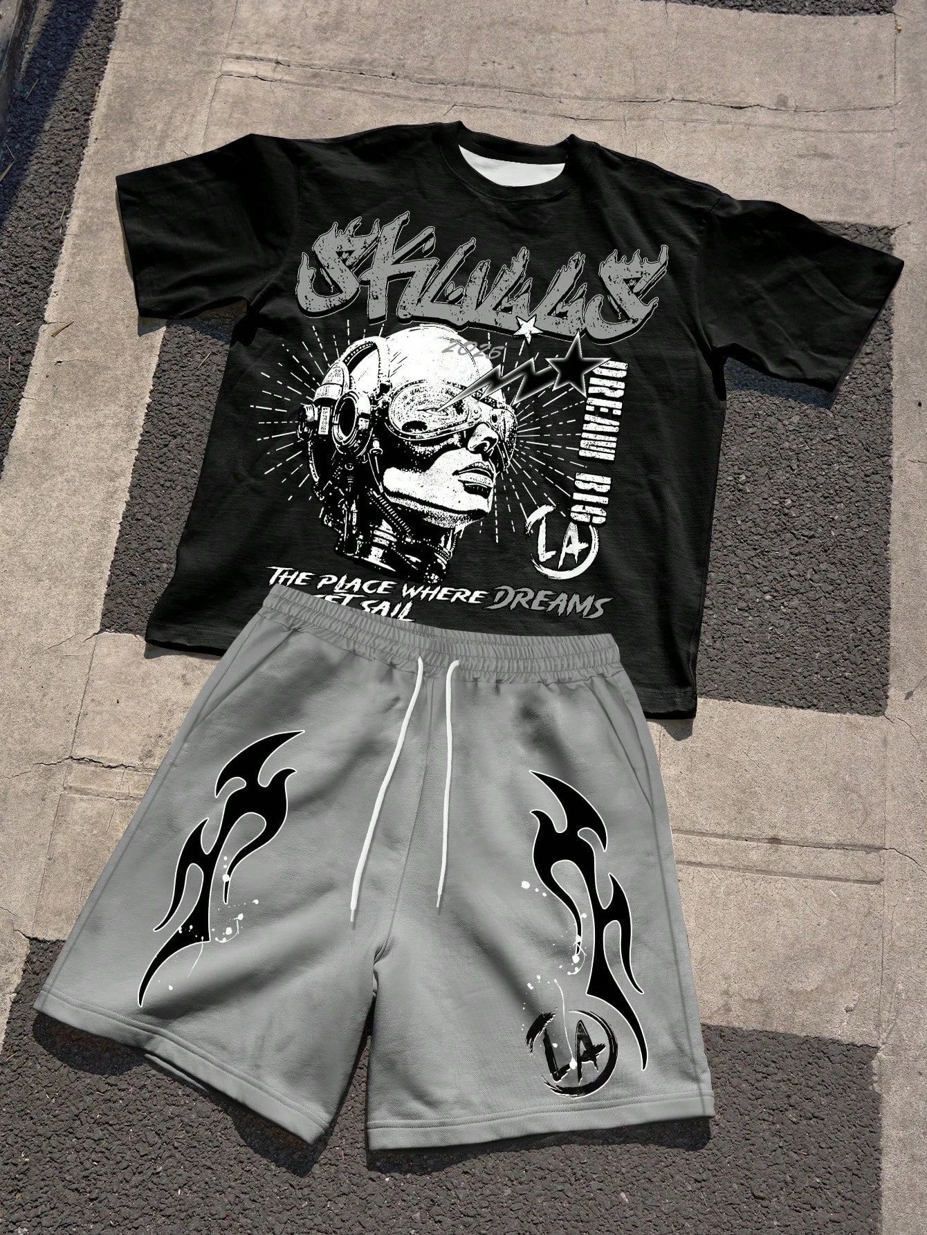 2026 Summer New Men's Short-Sl – Street Summer Fashion Bewertung und Preis