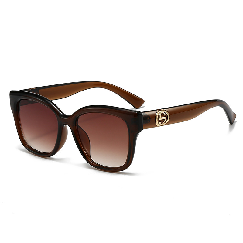Retro Minimalist Solid Color F – Street Fashion Glasses Bewertung und Preis