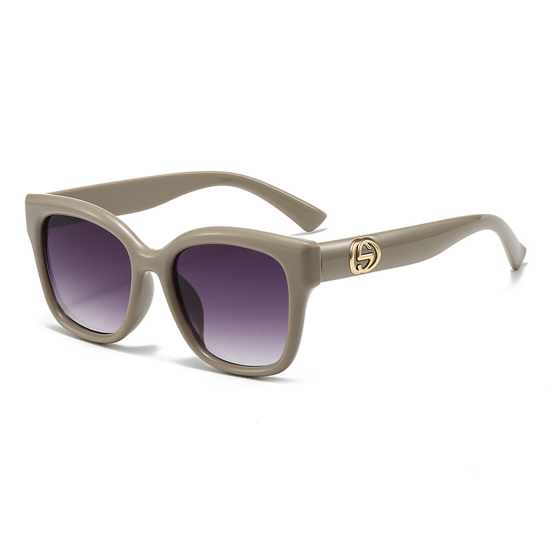 Retro Minimalist Solid Color F – Street Fashion Glasses Bewertung und Preis