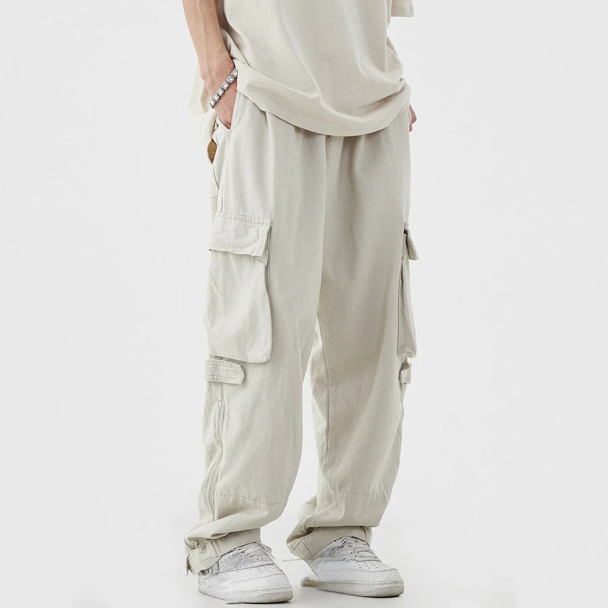 American Retro Multi-pocket Fa – Street Fashion Brand Bewertung und Preis