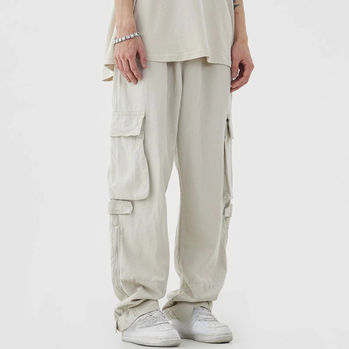 American Retro Multi-pocket Fa – Street Fashion Brand Bewertung und Preis