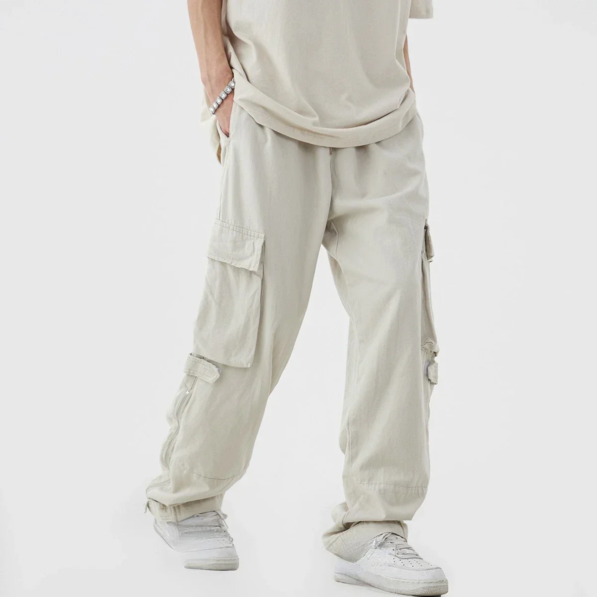 American Retro Multi-pocket Fa – Street Fashion Brand Bewertung und Preis