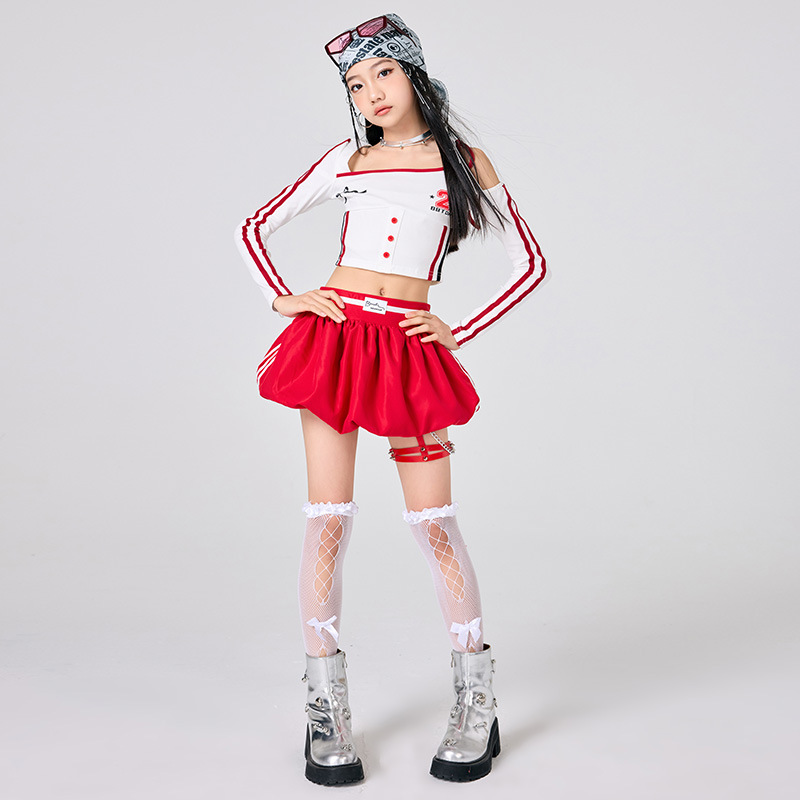 Girls Hip Hop Clothes White To – Street Fashion Dance Bewertung und Preis