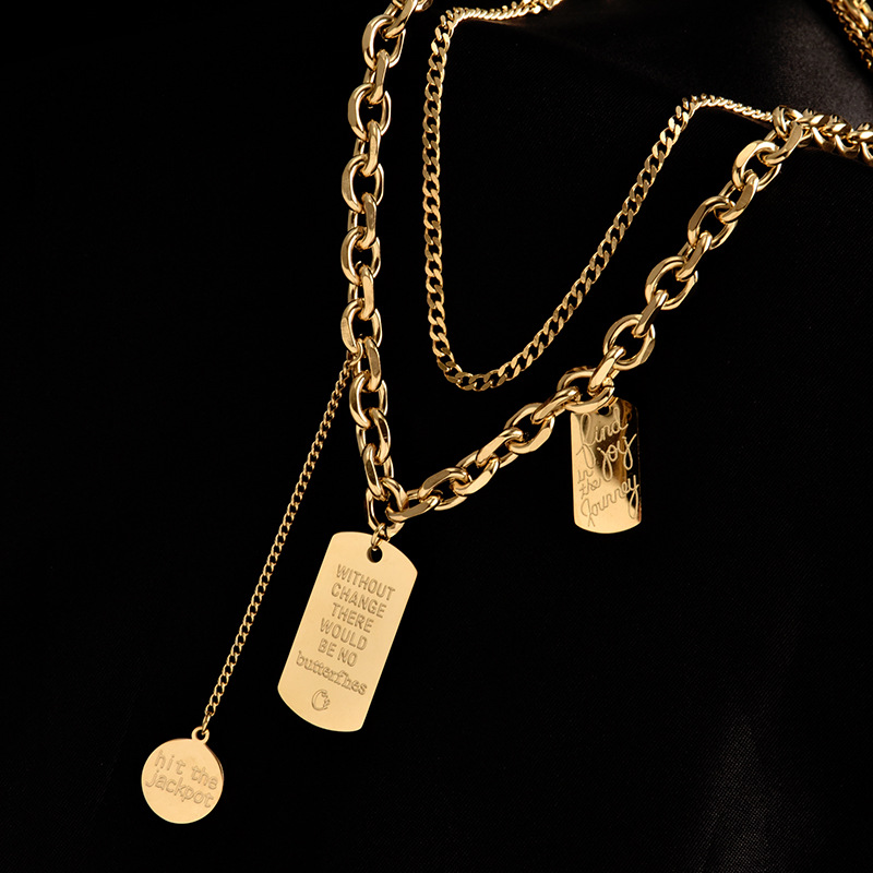 New Trend Titanium Steel Choke – Fashion Street Singapore Bewertung und Preis