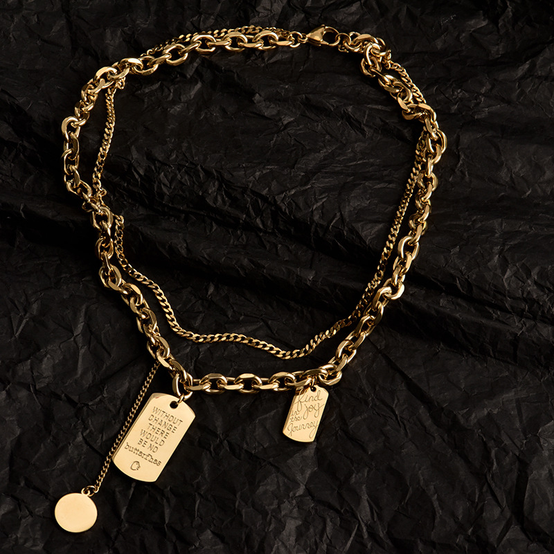 New Trend Titanium Steel Choke – Fashion Street Singapore Bewertung und Preis