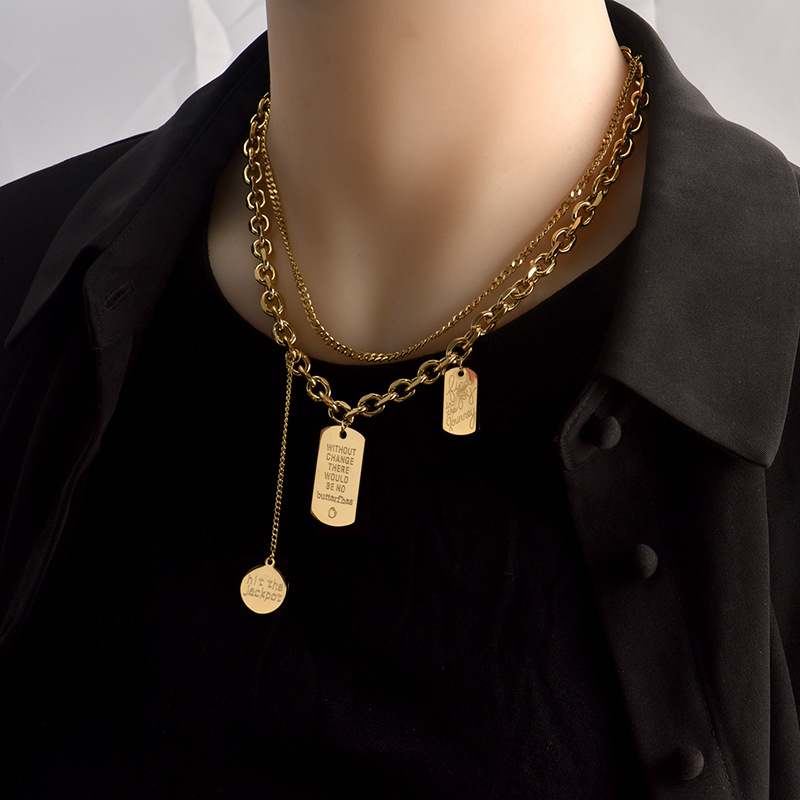 New Trend Titanium Steel Choke – Fashion Street Singapore Bewertung und Preis