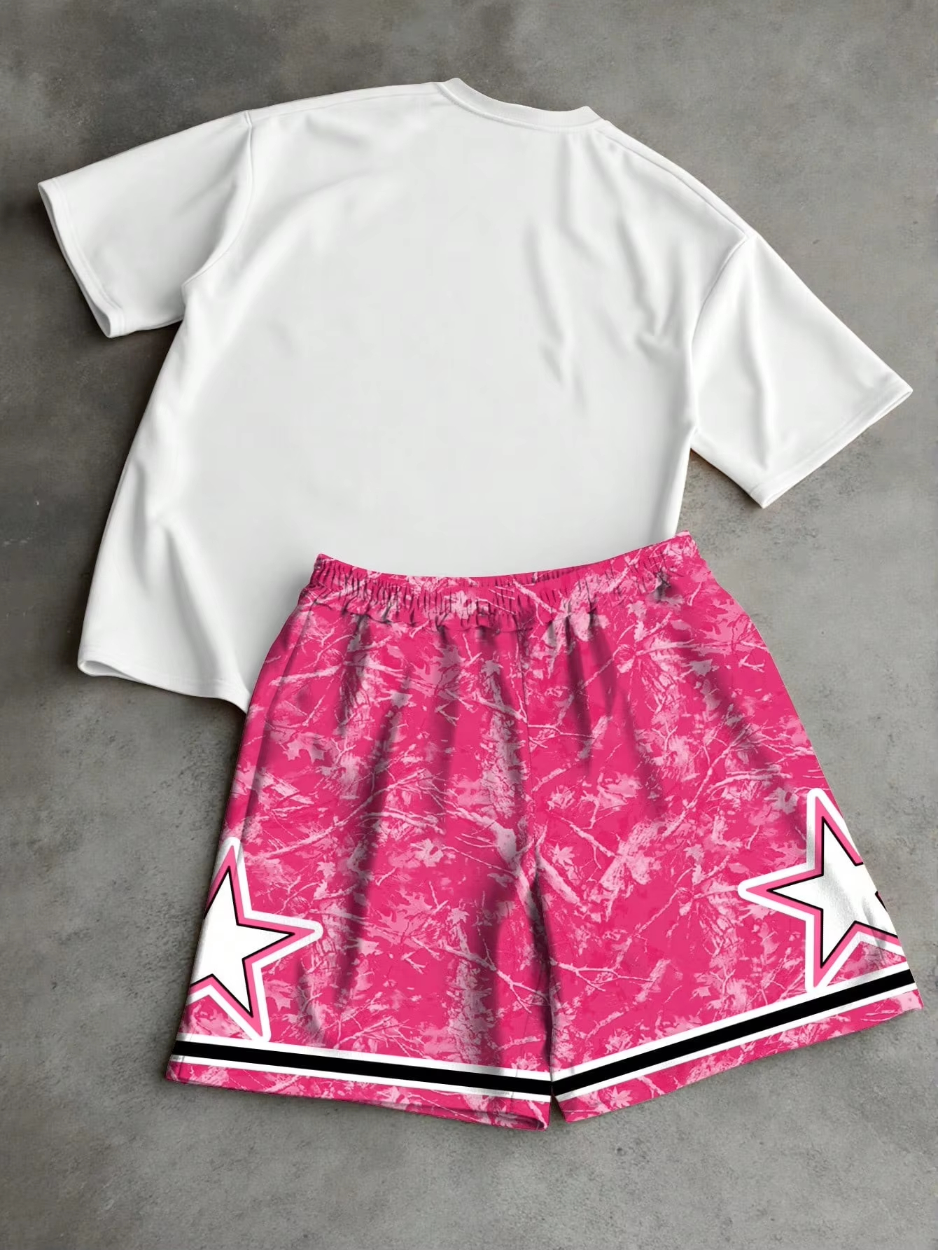 2026 Summer New Men's Short-Sl – Street Fashion For 2026 Bewertung und Preis