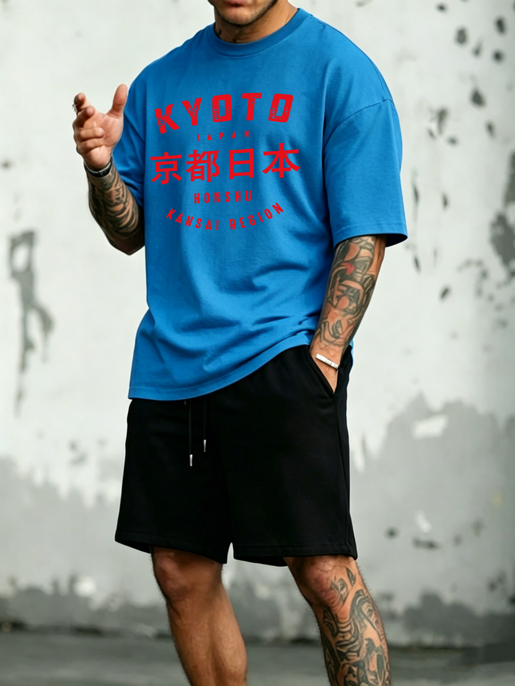 Kyoto Japan Honshu Print Cotto – Street Fashion Kyoto Bewertung und Preis
