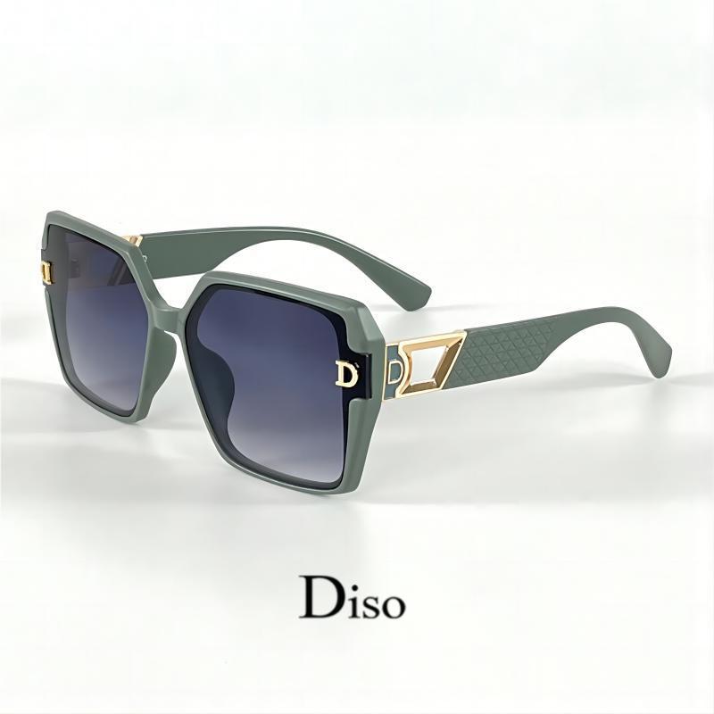 Letter D Decor Oversized Sungl – Street Fashion Glasses Bewertung und Preis