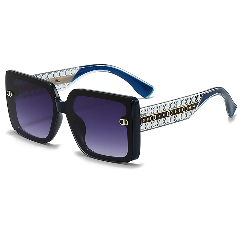 Retro Minimalist Large Frame F – Street Fashion Glasses Bewertung und Preis