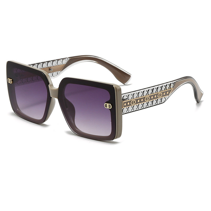 Retro Minimalist Large Frame F – Street Fashion Glasses Bewertung und Preis