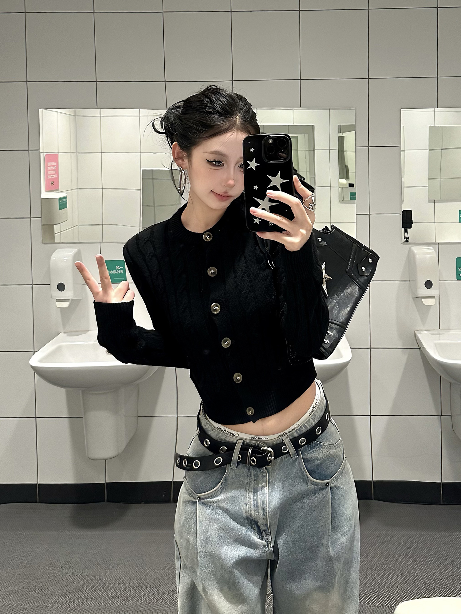 Spring New Style Black Knitted – Street Fashion Brand Bewertung und Preis