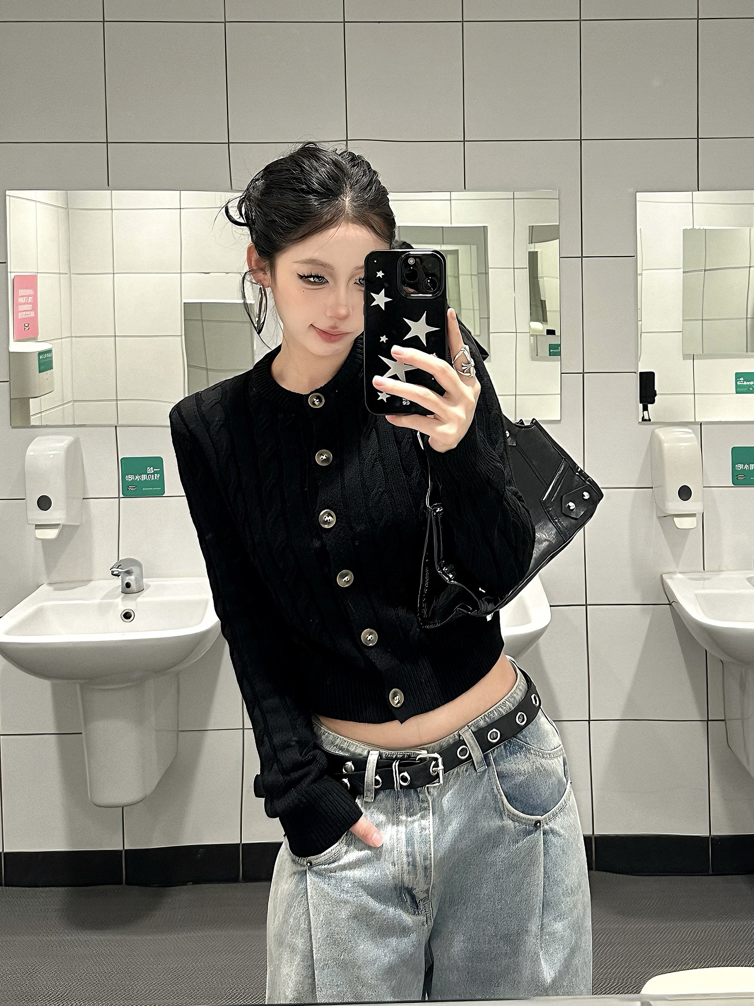 Spring New Style Black Knitted – Street Fashion Brand Bewertung und Preis