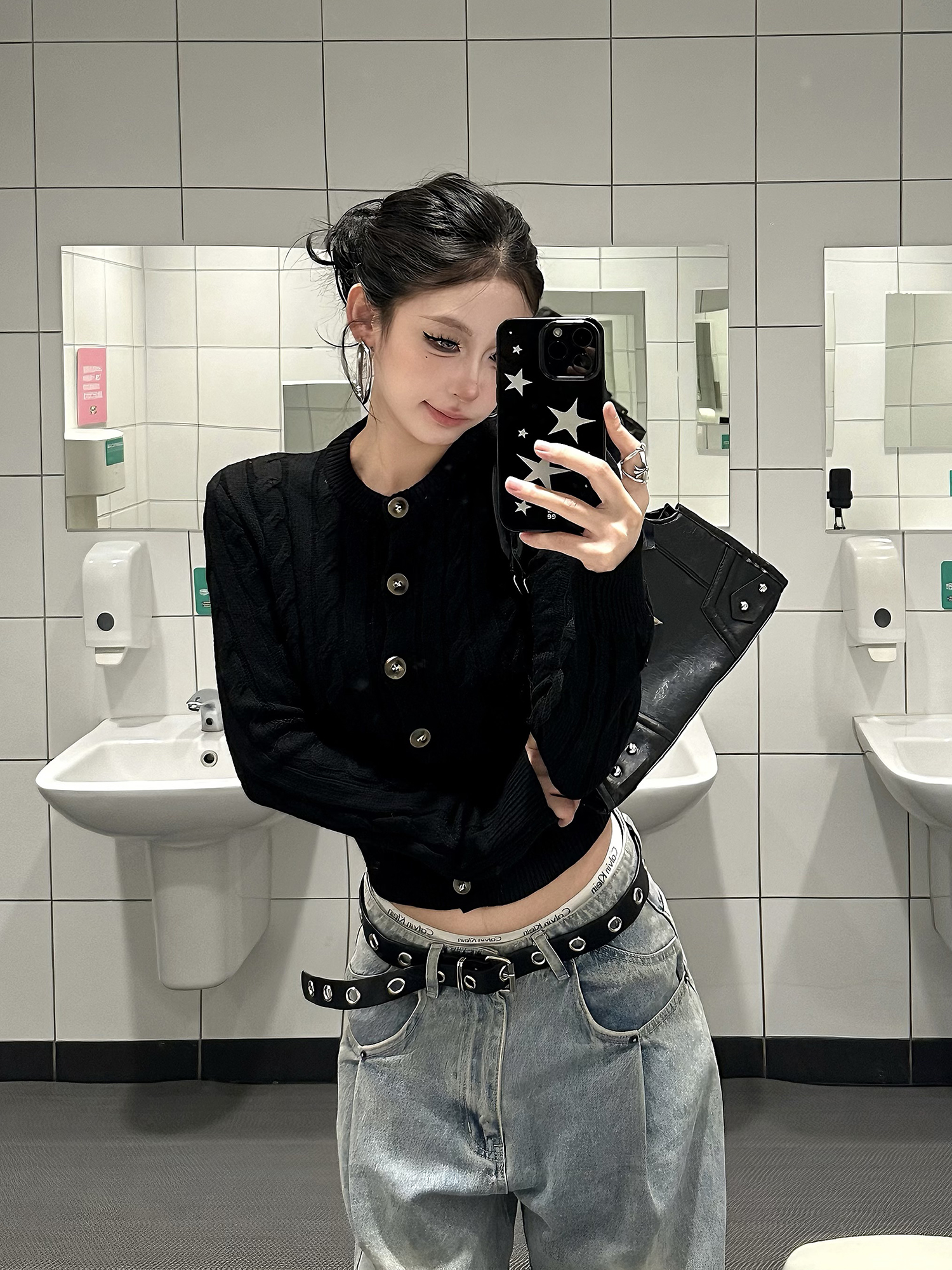 Spring New Style Black Knitted – Street Fashion Brand Bewertung und Preis